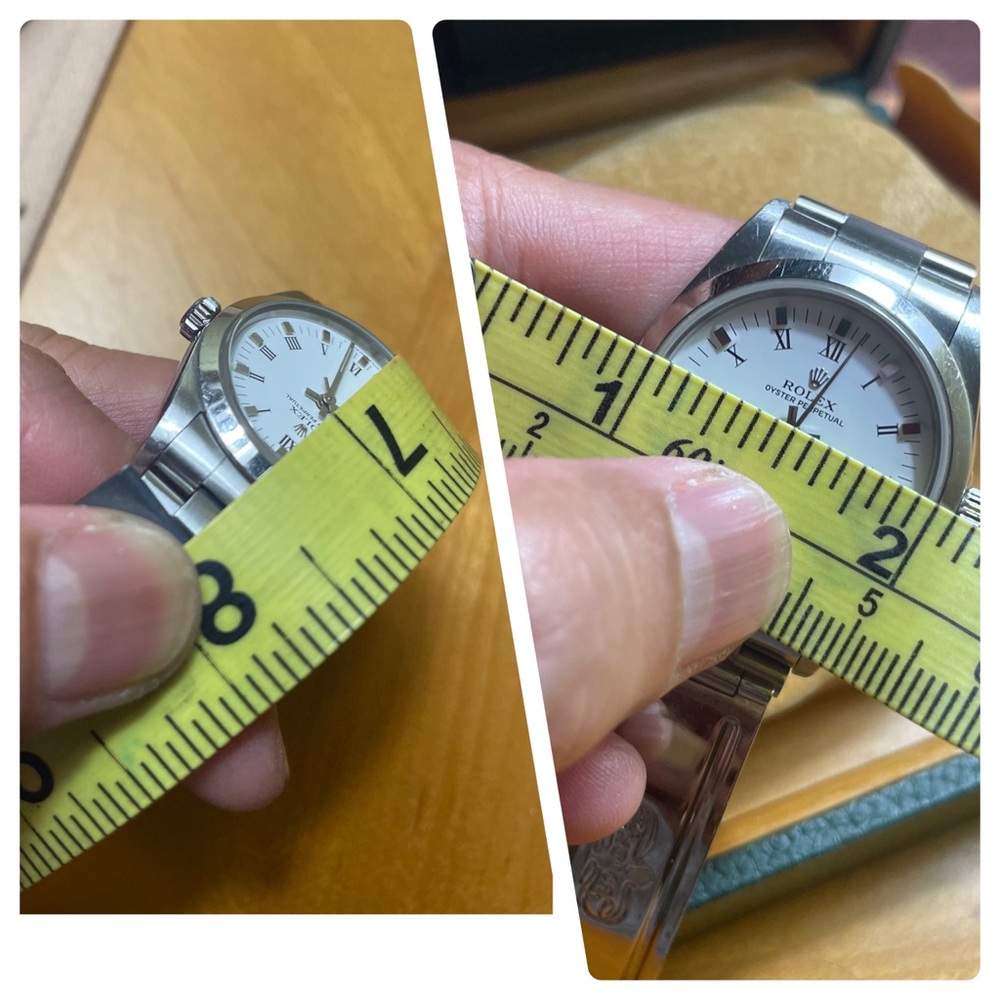 Rolex Silver Timepiece with White Face - Picture 13 of 13